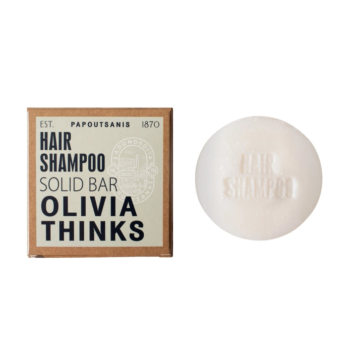 Olivia Thinks Waterless Shampoo and Body Wash Bar 30 gr