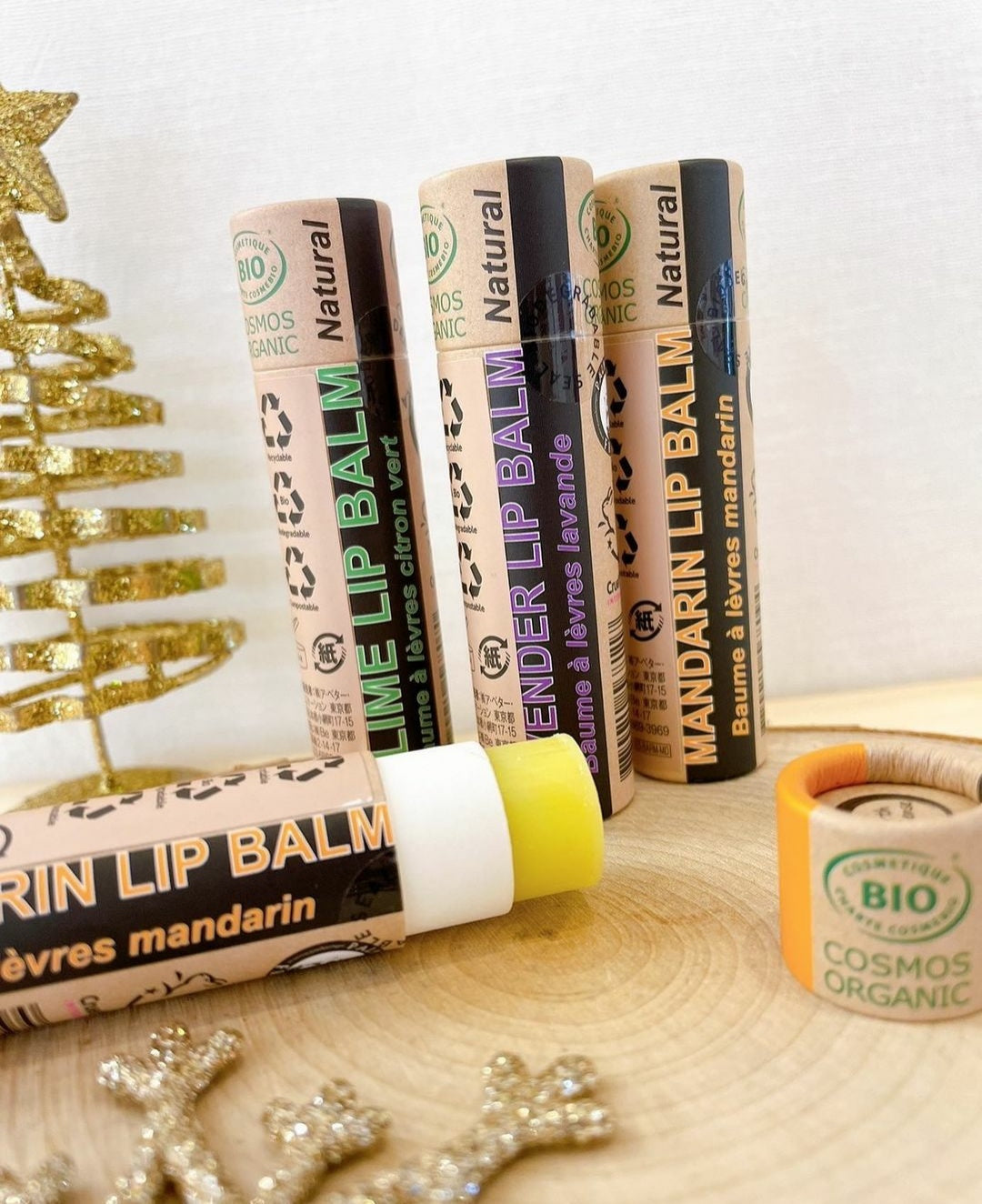 MEGA BUNDLE - 30 x 15ml Organic Lime Lip Balm