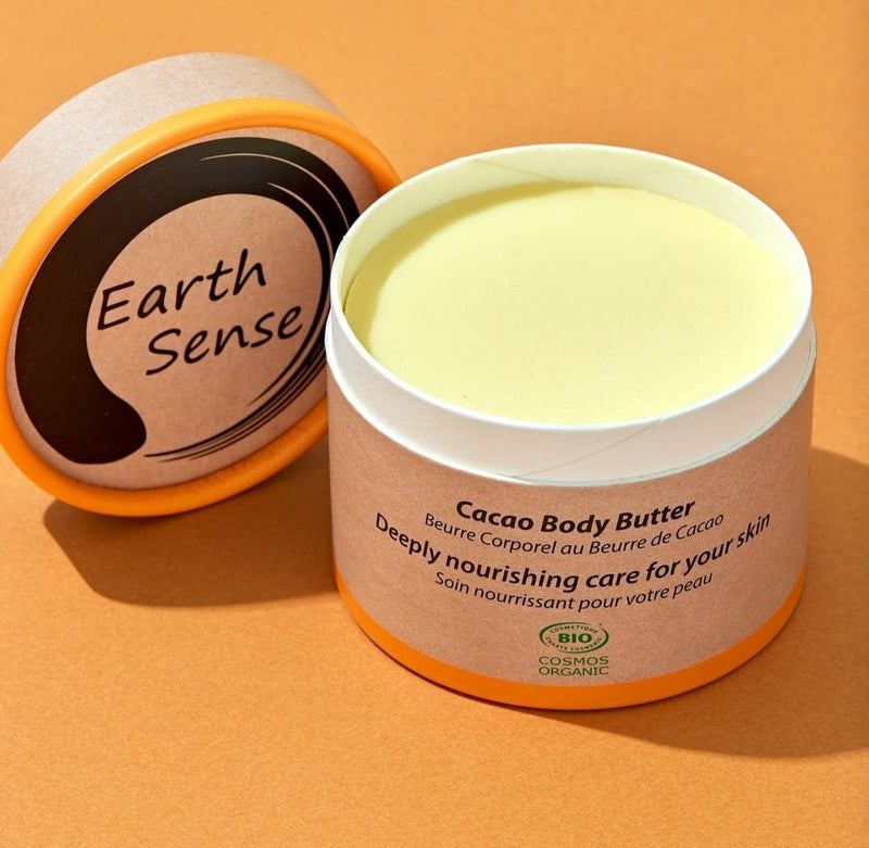 Organic Cacao Body Butter 200ml - 100% recycled paper packaging