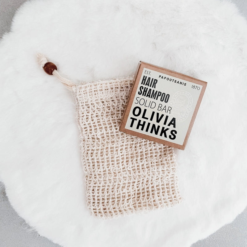 Olivia Thinks Waterless Shampoo and Body Wash Bar 30 gr