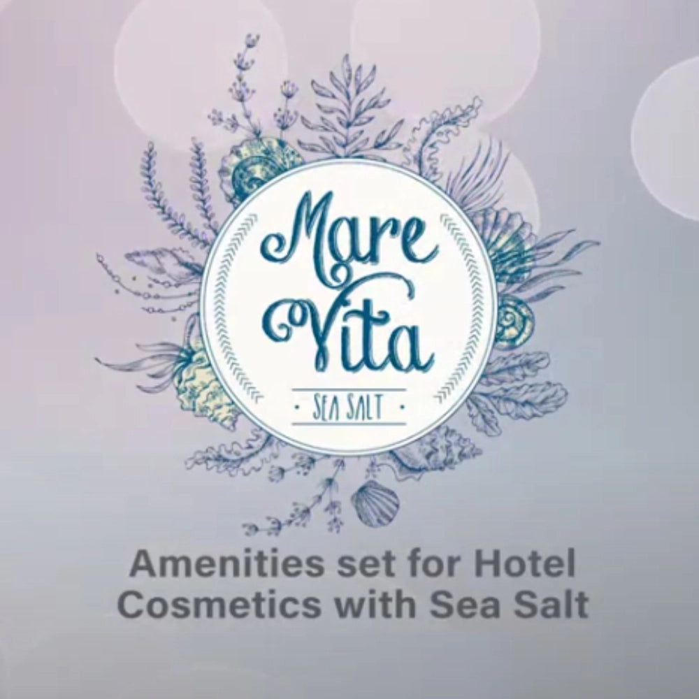 Set Cortesia Hotel Amenities Marevita con Sale Marino