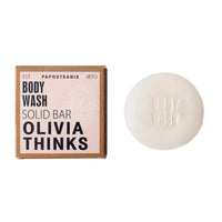 Olivia Thinks Waterless Shampoo and Body Wash Bar 30 gr