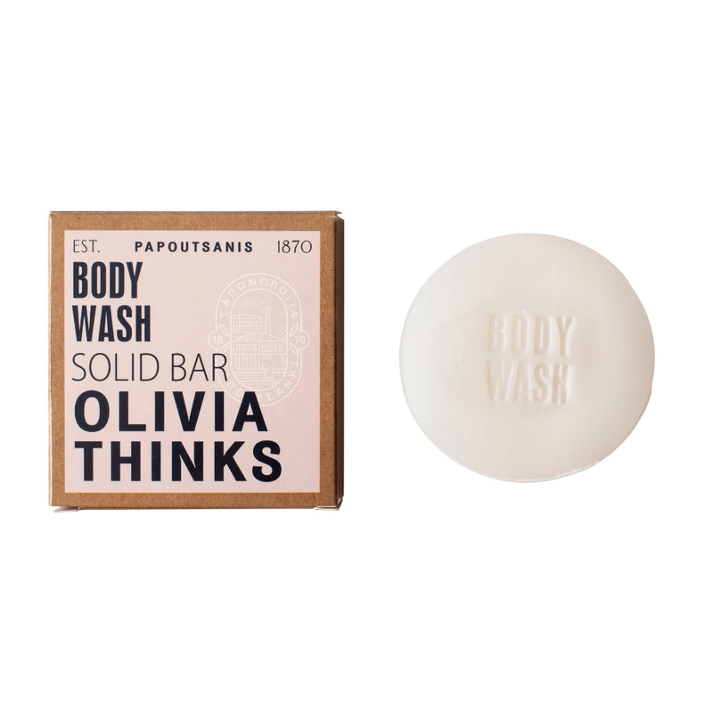 Olivia Thinks Waterless Shampoo and Body Wash Bar 30 gr