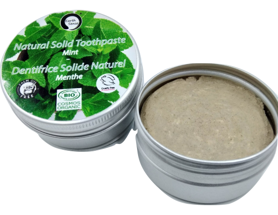 MINI BUNDLE - 4 x 40g Natural Organic Certified Solid Toothpaste -