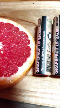 MINI BUNDLE - 4 x Organic Pink Grapefruit Lip Balm 15ml