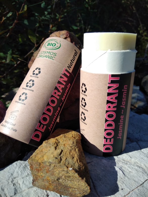 MINI BUNDLE - 3 x 100ml Organic Certified Natural Deodorant - Jasmine