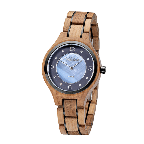 Orologio in legno da donna - Waidzeit Whisky Jane