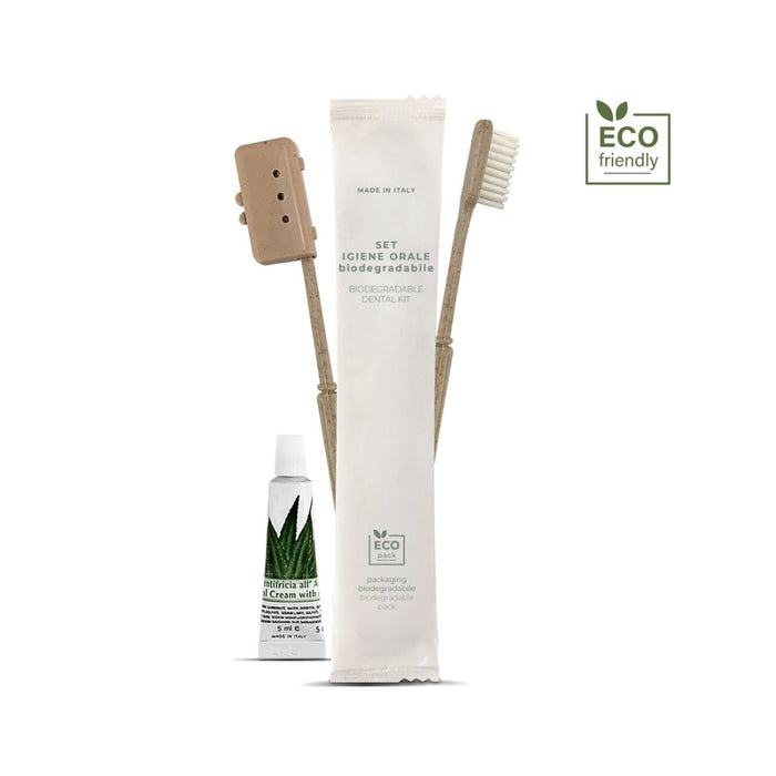 Set Denti Dental Kit Eco friendly Luxury Hotel Amenities