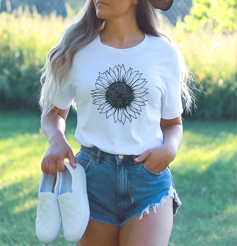 Camicia Girasole - Camicia floreale - Boutique Bestseller