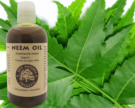 Olio di Neem Puro al 100% (biologico, non diluito)