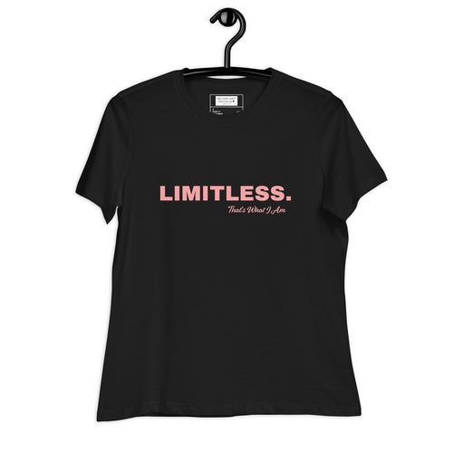 Maglietta Donna Relaxed "LIMITLESS"