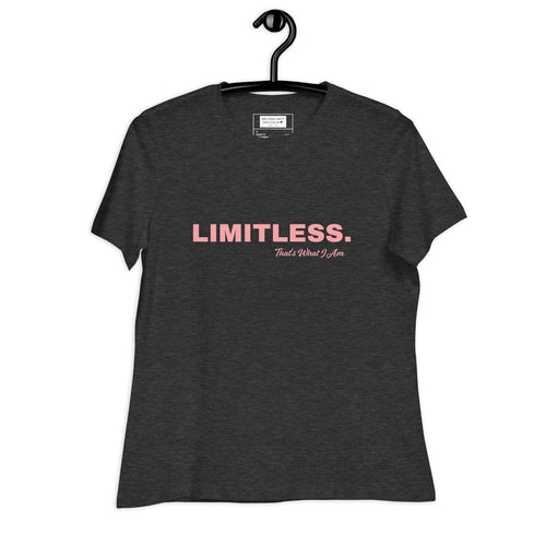 Maglietta Donna Relaxed "LIMITLESS"